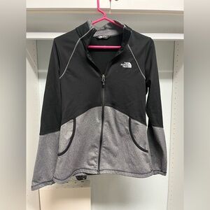 North face zip up light weight jacket